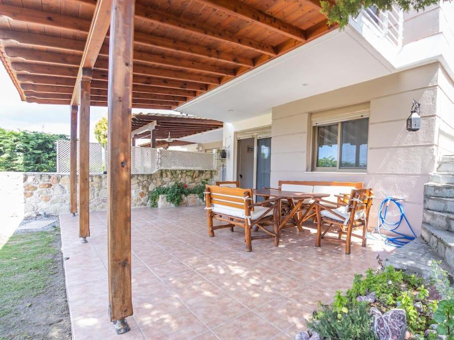 Villa Maistrali Sunset Kalandra Exterior foto